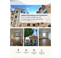 Zwei top-sanierte Büros im Großmarktquartier - flexibel vermietbar - München Sendling