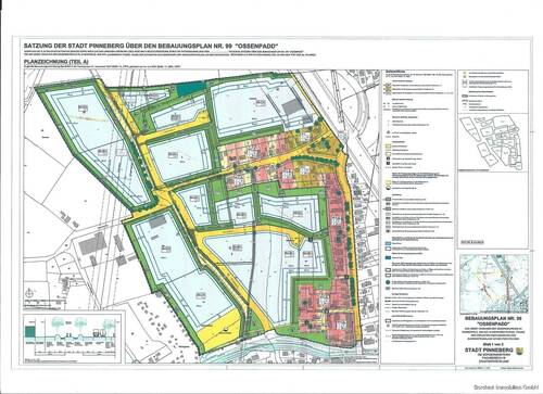 Planzeichnung Bebauungsplan Nr. 99 Entwurf - 
