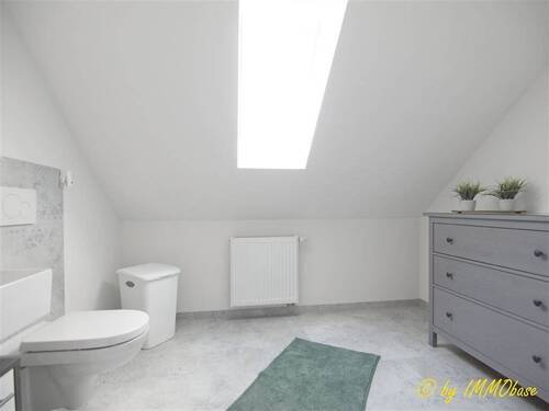 Gäste-WC im Dachgeschoss - 