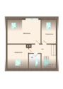 Grundriss-Skizze Dachgeschoss - 