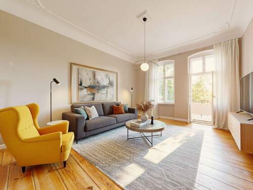 Titelbild - Beste Lage in Lichterfelde - großzügige Altbauwohnung mit Gartenmitbenutzung