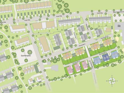 Leverkusen - Zuckerberg EFH 1BA - Lageplan - 