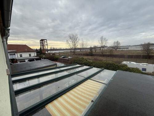 Aussicht zum Parkplatz - 