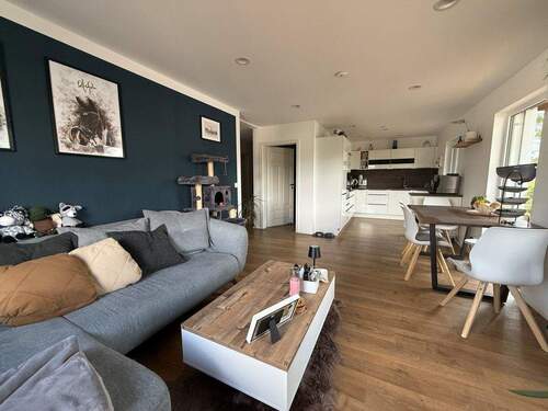 Kochen/Essen/Wohnen Ansicht 1 - *** Neuwertige, energieeffiziente (KfW 40) - 3-Zimmer-Wohnung mit Südbalkon ***