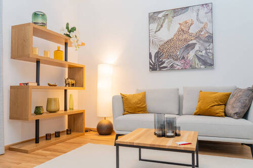 Musterwohnung Deggendorf Wohnzimmer - 