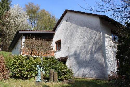 Frontseitenansicht.JPG - Einfamilienhaus mit 202,00 m&sup2; in Grasellenbach zum Kaufen