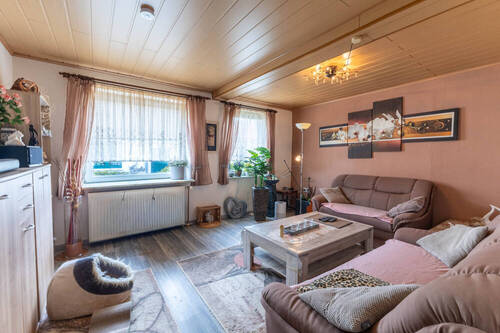 Wohnzimmer - 3 Zimmer Doppelhaushälfte in Lunden