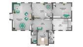 1. Obergeschoss Grundriss - 