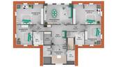 Dachgeschoss Grundriss - 