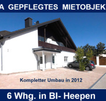1A GEPFLEGTES MIETOBJEKT. 6 Whg. im BEST- ZUSTAND da Komplettsanierung & Umbau in 2012 - Bielefeld Heepen