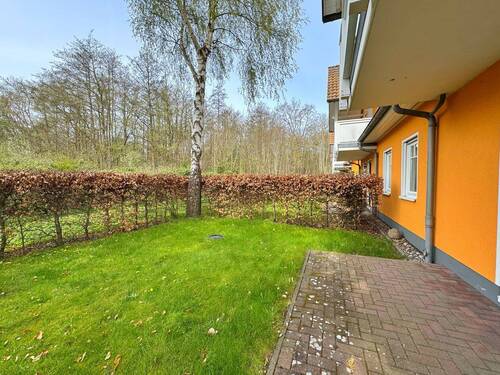 Terrasse - Etagenwohnung mit 56,50 m&sup2; in Breege zum Kaufen