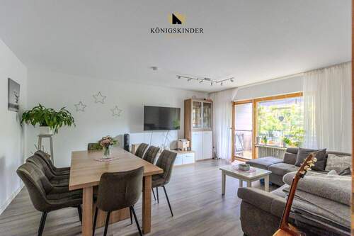 Wohn-Esszimmer - Etagenwohnung mit 103,00 m&sup2; in Pfullingen zum Kaufen