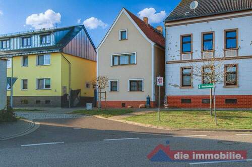 Straßenansicht des Hauses - 6 Zimmer Einfamilienhaus zum Kaufen in Niederndodeleben