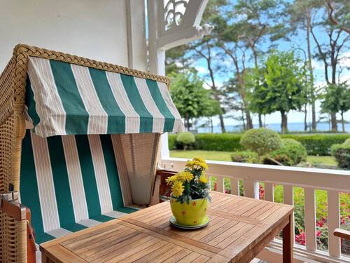 Ostseeblick von der Terrasse - 2 Zimmer Etagenwohnung zum Kaufen in Binz