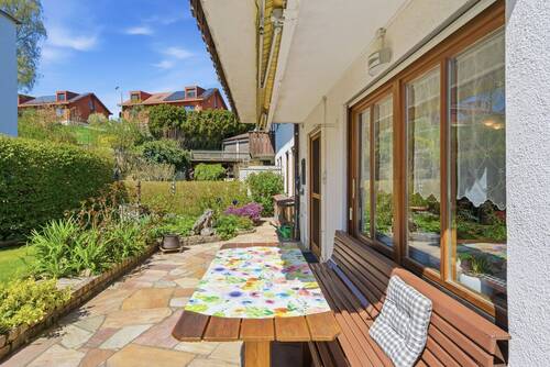Terrasse (Blick Richtung West) - 