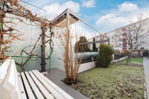 Gartenansicht - 5 Zimmer Reihenmittelhaus in Nürnberg