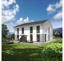 Das schlanke Doppelhaus - urbanes Wohnen zweifach genießen in Alperstedt