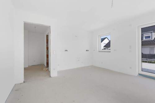 Platz für die Einbauküche - 