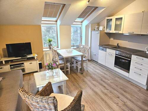 offene Küche - 2 Zimmer Etagenwohnung zum Kaufen in Breege