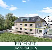 NEUBAU: Ingolstadt-Süd (Hundszell) 2-Zimmer-Etagenwohnung (1. OG) mit großer Dachterrasse (27,42m²)