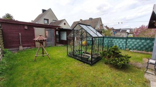 Garten - 3 Zimmer Doppelhaushälfte zum Kaufen in Uetersen