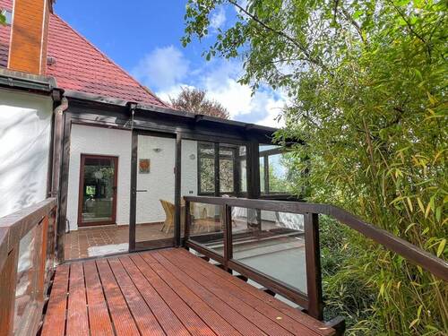Gartenzugang Wintergarten Wohnung 1 - 
