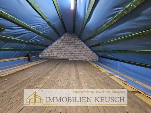 gedämmter Dachboden - 