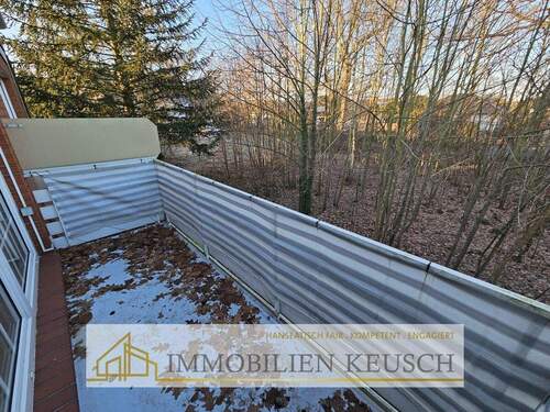 Blick vom Balkon - 