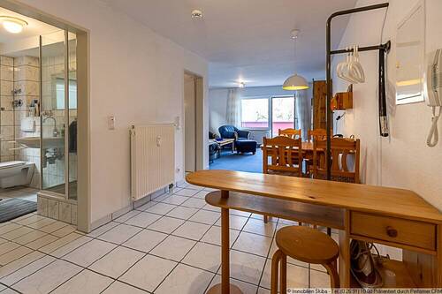 Blick vom Wohnungseingang - 