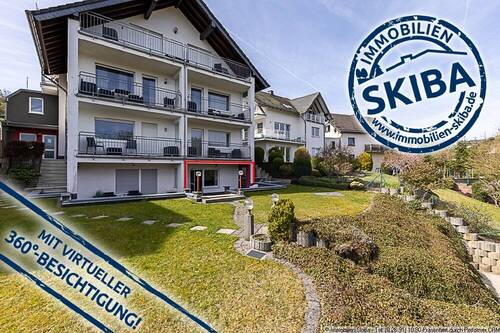 Eigentumswohnung mit Terrasse - Ausblick ins Grüne: Eigentumswohnung mit Terrasse zwischen Adenau und Mayen