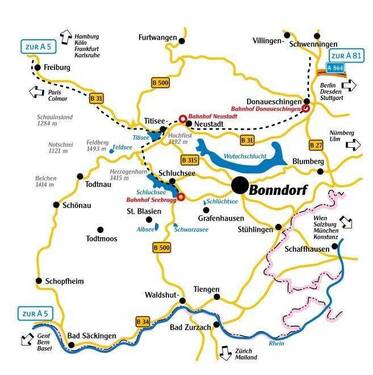 Schwarzwald-Panoramaroute: Entdecken Sie die malerischen Verbindungen zwischen Titisee, Schluchsee und Bonndorf - 