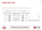Moderne Architektur: 6-Familienhaus mit durchdachter Raumaufteilung und zentralem Eingangsbereich - 