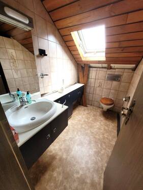 Duschbad im Dachgeschoss - 