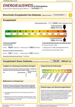 Energieausweis S2 - 