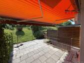 Terrasse mit Markise - 