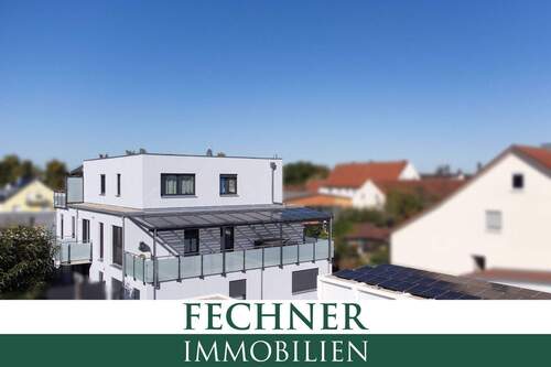 Außenansicht - Sofort frei! Neuwertig! XXL-Balkon, Photovoltaik mit Speicher, zwei Garagen, Einbauküche, Smart-Home
