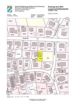 Lageplan Flur-Nr. 465/8 - 