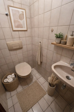 Gäste-WC - virtually staged - 