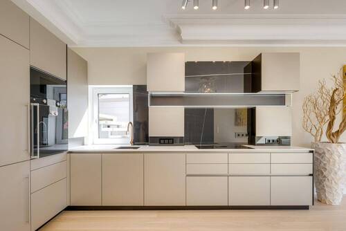 Designer-Schreinerküche - Etagenwohnung mit 161,50 m&sup2; in München zum Kaufen