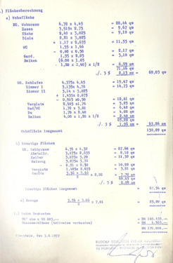 Flächenberechnung - 