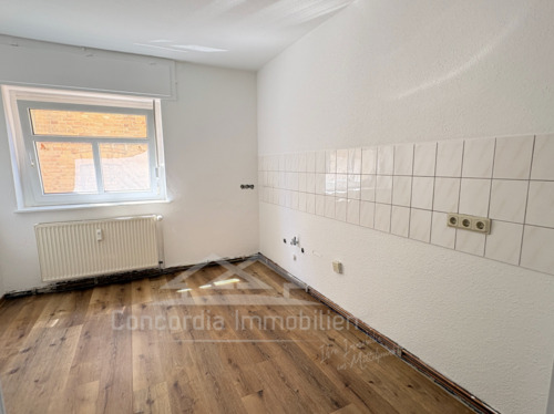 großzügige Küche - 2 Zimmer Terrassenwohnung in Schipkau