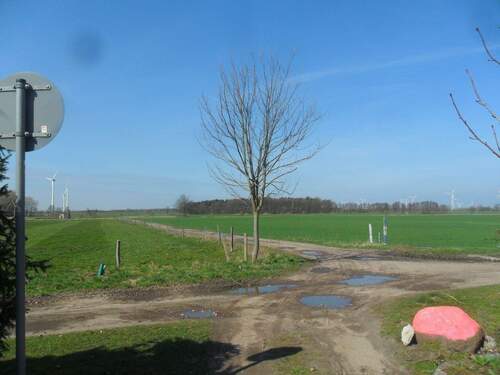 Landschaft nach einem Regen - 