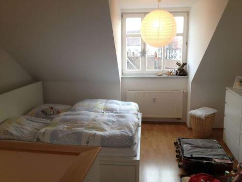 Schlafzimmer - Etagenwohnung mit 85,00 m&sup2; in Erfurt / Altstadt zur Miete