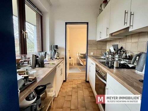 Küche - Etagenwohnung mit 43,30 m&sup2; in Oldenburg zum Kaufen