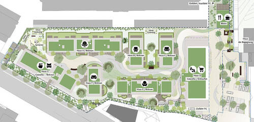 Lageplan Quartier Königsteiner Höfe - 