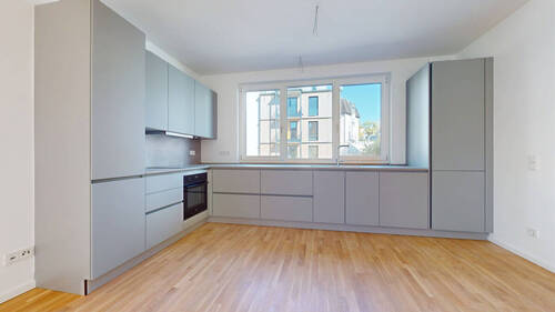 Küche mit EBK - Etagenwohnung mit 114,50 m&sup2; in Königstein im Taunus zur Miete