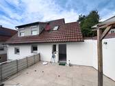 Terrasse - Charmantes Einfamilienhaus in Michelbach am Wald!