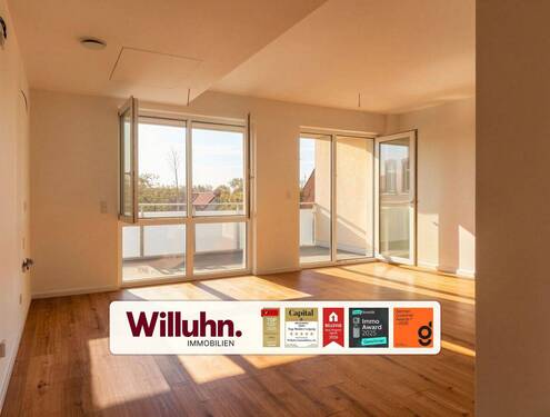 Großzügiger Wohnbereich - Bezugsfertige Wohnung mit Balkon, Aufzug und Keller - Energieeffizienzklasse A+