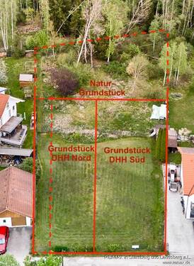Grundstück geplante Teilung - 