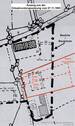 Baugrenze und geplante Teilung - 
